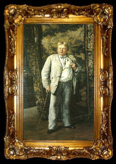 framed  Ernst Josephson Portratt av Carl Skanberg, ta009-2